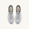 MEDALIST LOW SNEAKER AUS SILBER- UND SCHWARZ METALISIERTEM LEDER MEDALIST LOW SNEAKER AUS SILBER- UND SCHWARZ METALISIERTEM LEDER