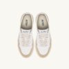 MEDALIST LOW SNEAKER AUS WEISSEM LEDER UND SPONGE-WILDLEDER MEDALIST LOW SNEAKER AUS WEISSEM LEDER UND SPONGE-WILDLEDER