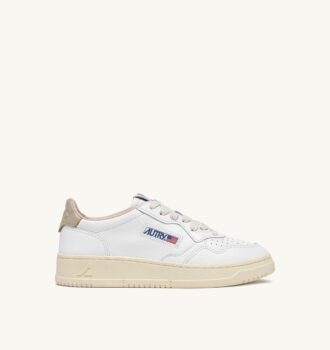 MEDALIST LOW SNEAKER AUS WEISSEM LEDER UND TIDAL-SCHAUMSTOFF