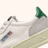 MEDALIST LOW SNEAKER AUS WEISSEM UND AMAZONISCHEM LEDER UND BEIGEM WILDLEDER MEDALIST LOW SNEAKER AUS WEISSEM UND AMAZONISCHEM LEDER UND BEIGEM WILDLEDER