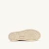 MEDALIST LOW SNEAKER AUS WEISSEM UND BRAUNEM ZUCKERLEDER