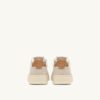 MEDALIST LOW SNEAKER AUS WEISSEM UND BRAUNEM ZUCKERWILDTIER UND LEDER MEDALIST LOW SNEAKER AUS WEISSEM UND BRAUNEM ZUCKERWILDTIER UND LEDER