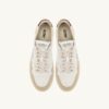 MEDALIST LOW SNEAKER AUS WEISSEM UND BURGUNDERROTENEM WILDLEDER UND LEDER MEDALIST LOW SNEAKER AUS WEISSEM UND BURGUNDERROTENEM WILDLEDER UND LEDER