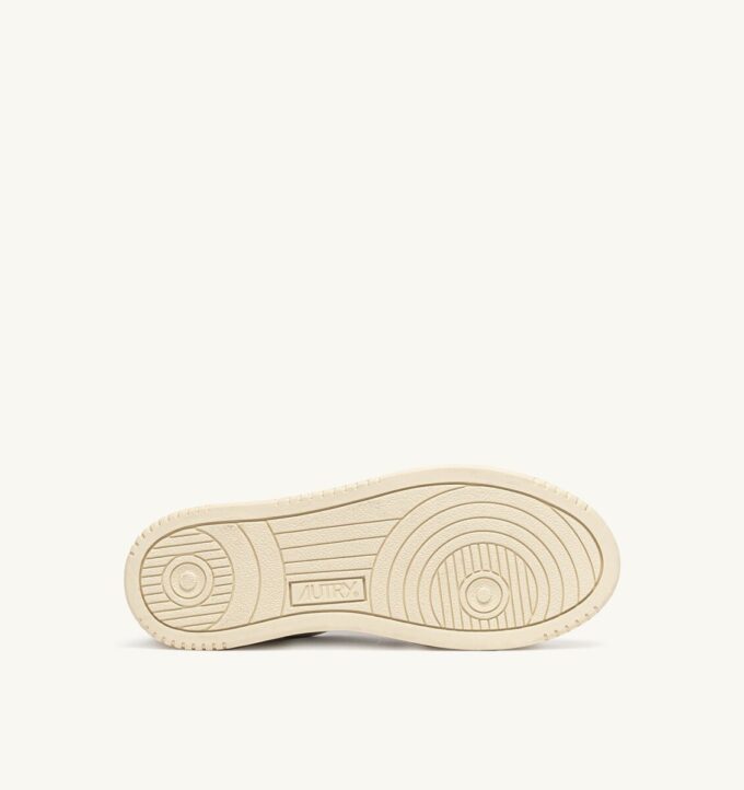 MEDALIST LOW SNEAKER AUS WEISSEM UND GLITZERLEDER MEDALIST LOW SNEAKER AUS WEISSEM UND GLITZERLEDER