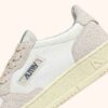 MEDALIST LOW SNEAKER AUS WEISSEM UND GLITZERLEDER MEDALIST LOW SNEAKER AUS WEISSEM UND GLITZERLEDER