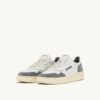 MEDALIST LOW SNEAKER AUS WEISSEM UND GRAUEM LEDER-WILDLEDER MEDALIST LOW SNEAKER AUS WEISSEM UND GRAUEM LEDER-WILDLEDER