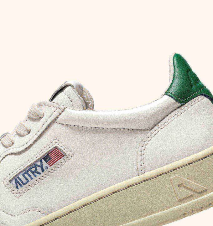 MEDALIST LOW SNEAKER AUS WEISSEM UND GRÜNEM LEDER MEDALIST LOW SNEAKER AUS WEISSEM UND GRÜNEM LEDER