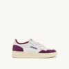 MEDALIST LOW SNEAKER AUS WEISSEM UND LILA LEDER UND WILDLEDER MEDALIST LOW SNEAKER AUS WEISSEM UND LILA LEDER UND WILDLEDER
