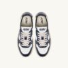 MEDALIST LOW SNEAKER AUS WEISSEM UND NACHTBLAUEM LEDER