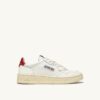 MEDALIST LOW SNEAKER AUS WEISSEM UND ROTEM LEDER MEDALIST LOW SNEAKER AUS WEISSEM UND ROTEM LEDER