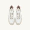 MEDALIST LOW SNEAKER AUS WEISSEM UND ROTEM LEDER UND BEIGEM WILDLEDER MEDALIST LOW SNEAKER AUS WEISSEM UND ROTEM LEDER UND BEIGEM WILDLEDER