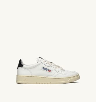 MEDALIST LOW SNEAKER AUS WEISSEM UND SCHWARZEM LEDER