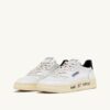 MEDALIST LOW SNEAKER AUS WEISSEM UND SCHWARZEM LEDER MIT SCHRIFTZUG MEDALIST LOW SNEAKER AUS WEISSEM UND SCHWARZEM LEDER MIT SCHRIFTZUG