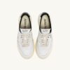 MEDALIST LOW SNEAKER AUS WEISSEM UND SCHWARZEM LEDER MIT SCHRIFTZUG MEDALIST LOW SNEAKER AUS WEISSEM UND SCHWARZEM LEDER MIT SCHRIFTZUG
