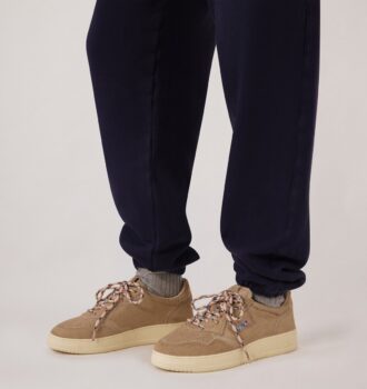MEDALIST LOW SNEAKER IN BEIGE PONY HAIR EFFECT