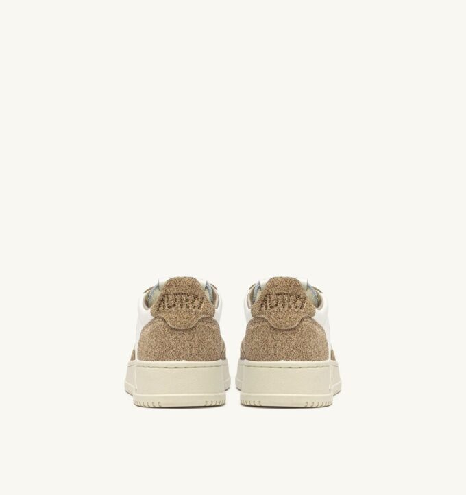 MEDALIST LOW SNEAKER IN LEDER MARSHMALLOW UND SAND GLITTER MEDALIST LOW SNEAKER IN LEDER MARSHMALLOW UND SAND GLITTER