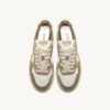 MEDALIST LOW SNEAKER IN LEDER MARSHMALLOW UND SAND GLITTER MEDALIST LOW SNEAKER IN LEDER MARSHMALLOW UND SAND GLITTER