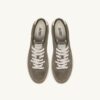 MEDALIST LOW SNEAKER IN MISTLETOE UND OFF WHITE SUEDE MEDALIST LOW SNEAKER IN MISTLETOE UND OFF WHITE SUEDE