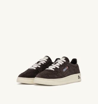 MEDALIST LOW SNEAKER IN MOKA UND OFF WHITE WILDTIER
