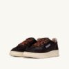 MEDALIST LOW SNEAKER IN SCHOKOLADENBRAUN MIT PONYHAAR-EFFEKT MEDALIST LOW SNEAKER IN SCHOKOLADENBRAUN MIT PONYHAAR-EFFEKT