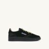 MEDALIST LOW SNEAKER IN SCHWARZ MIT PONYHAAR-EFFEKT