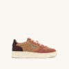 MEDALIST LOW SNEAKER IN TRICOLOR BONITO STREET UND WINE SUEDE