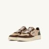 MEDALIST LOW SNEAKER IN TRICOLOR LAND AND CAPER SUEDE MEDALIST LOW SNEAKER IN TRICOLOR LAND AND CAPER SUEDE