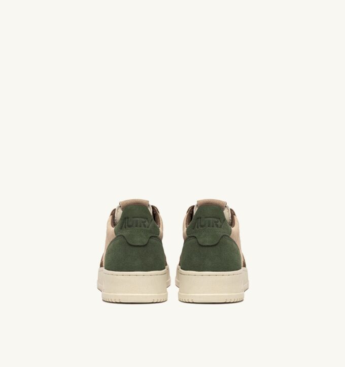 MEDALIST LOW SNEAKER IN TRICOLOR LAND AND CAPER SUEDE MEDALIST LOW SNEAKER IN TRICOLOR LAND AND CAPER SUEDE