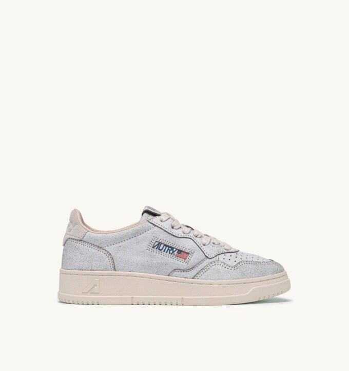 MEDALIST LOW SNEAKER IN WEISS UND ROSA GEFÄRBTEM WILDLEDER MEDALIST LOW SNEAKER IN WEISS UND ROSA GEFÄRBTEM WILDLEDER