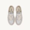 MEDALIST LOW SNEAKER IN WEISS UND ROSA GEFÄRBTEM WILDLEDER MEDALIST LOW SNEAKER IN WEISS UND ROSA GEFÄRBTEM WILDLEDER