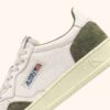 MEDALIST LOW SNEAKER IN WEISSEM UND MILITÄRISCHEM LEDER-WILDLEDER MEDALIST LOW SNEAKER IN WEISSEM UND MILITÄRISCHEM LEDER-WILDLEDER