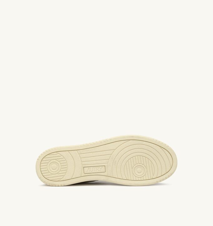 MEDALIST LOW SNEAKER IN WEISSEM UND MILITÄRISCHEM LEDER-WILDLEDER MEDALIST LOW SNEAKER IN WEISSEM UND MILITÄRISCHEM LEDER-WILDLEDER