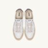 MEDALIST LOW SNEAKER IN WEISSEM UND MRÖTEM WILDLEDER UND LEDER MEDALIST LOW SNEAKER IN WEISSEM UND MRÖTEM WILDLEDER UND LEDER
