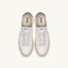 MEDALIST LOW SNEAKER IN WEISSEM UND MRÖTEM WILDLEDER UND LEDER MEDALIST LOW SNEAKER IN WEISSEM UND MRÖTEM WILDLEDER UND LEDER