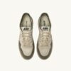 MEDALIST LOW SNEAKER SUPER VINTAGE AUS WEISSEM UND SILBERNEN LEDER UND EIDECHSEN-WILDLEDER MEDALIST LOW SNEAKER SUPER VINTAGE AUS WEISSEM UND SILBERNEN LEDER UND EIDECHSEN-WILDLEDER