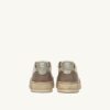 MEDALIST LOW SNEAKER SUPER VINTAGE AUS WEISSEM UND SILBERNEN LEDER UND GEBRANNTEM WILDLEDER MEDALIST LOW SNEAKER SUPER VINTAGE AUS WEISSEM UND SILBERNEN LEDER UND GEBRANNTEM WILDLEDER