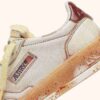 MEDALIST LOW SNEAKER SUPER VINTAGE IN SPA BLAU UND RUSSET BROWN LEDER