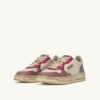 MEDALIST LOW SNEAKER SUPER VINTAGE IN WEISSEM, FUCHSIA- UND VIOLETTEM LEDER MEDALIST LOW SNEAKER SUPER VINTAGE IN WEISSEM, FUCHSIA- UND VIOLETTEM LEDER