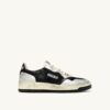 MEDALIST LOW SNEAKERS SUPER VINTAGE IN WEISSEM MESH, SILBERNEM WILDLEDER UND SCHWARZEM LEDER MEDALIST LOW SNEAKERS SUPER VINTAGE IN WEISSEM MESH, SILBERNEM WILDLEDER UND SCHWARZEM LEDER