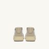 MEDALIST LOW SNEAKERS ZWEIFARBIG IN WEISS UND TIDAL FOAM LEDER