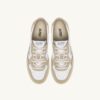 MEDALIST LOW SNEAKERS ZWEIFARBIG IN WEISS UND TIDAL FOAM LEDER