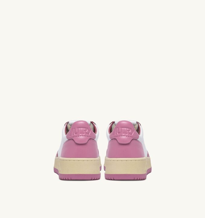 MEDALIST LOW SNEAKERS ZWEIFARBIG IN WEISSEM UND POLIGNAC LEDER