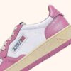 MEDALIST LOW SNEAKERS ZWEIFARBIG IN WEISSEM UND POLIGNAC LEDER