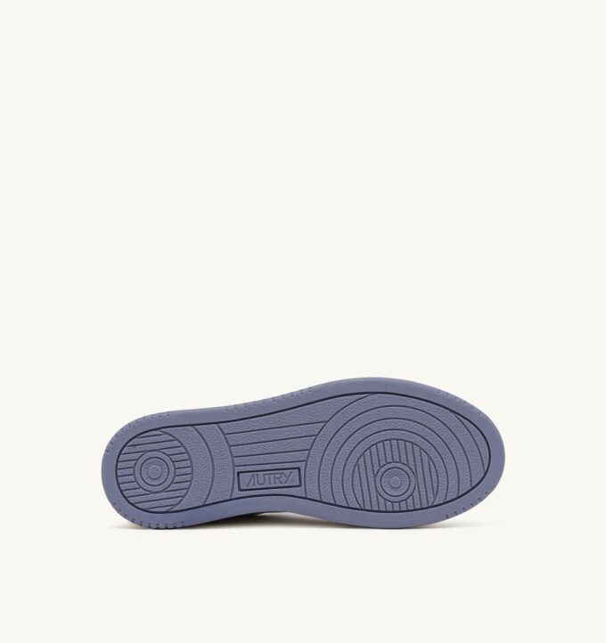 MEDALIST LOW SNEAKERS ZWEIFARBIG IN WEISSEM UND TEMPEST LEDER