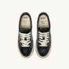 MEDALIST LOW SUPER VINTAGE ‚Autry x Maison MIHARA YASUHIRO General Scale.‘ SNEAKER AUS SCHWARZEM LEDER MEDALIST LOW SUPER VINTAGE ‚Autry x Maison MIHARA YASUHIRO General Scale.‘ SNEAKER AUS SCHWARZEM LEDER