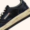 MEDALIST LOW SUPER VINTAGE ‚Autry x Maison MIHARA YASUHIRO General Scale.‘ SNEAKER AUS SCHWARZEM LEDER