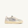 MEDALIST LOW SUPER VINTAGE SNEAKER AUS GRAUEM UND WEISSEM LEDER UND MESH MEDALIST LOW SUPER VINTAGE SNEAKER AUS GRAUEM UND WEISSEM LEDER UND MESH
