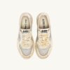 MEDALIST LOW SUPER VINTAGE SNEAKER AUS GRAUEM UND WEISSEM LEDER UND MESH MEDALIST LOW SUPER VINTAGE SNEAKER AUS GRAUEM UND WEISSEM LEDER UND MESH