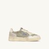 MEDALIST LOW SUPER VINTAGE SNEAKER AUS MILITÄR- UND WEISSEM LEDER UND MESH MEDALIST LOW SUPER VINTAGE SNEAKER AUS MILITÄR- UND WEISSEM LEDER UND MESH