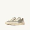 MEDALIST LOW SUPER VINTAGE SNEAKER AUS MILITÄR- UND WEISSEM LEDER UND MESH MEDALIST LOW SUPER VINTAGE SNEAKER AUS MILITÄR- UND WEISSEM LEDER UND MESH